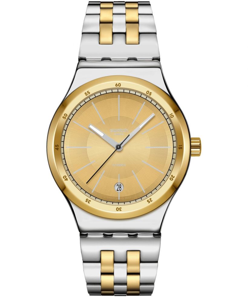 Zegarek Swatch Essentials Goldcloak Mechanism Automatic