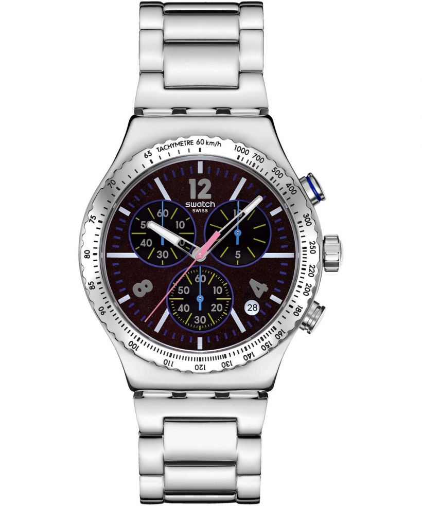 Zegarek Swatch Essentials Purple Glow Chronograph