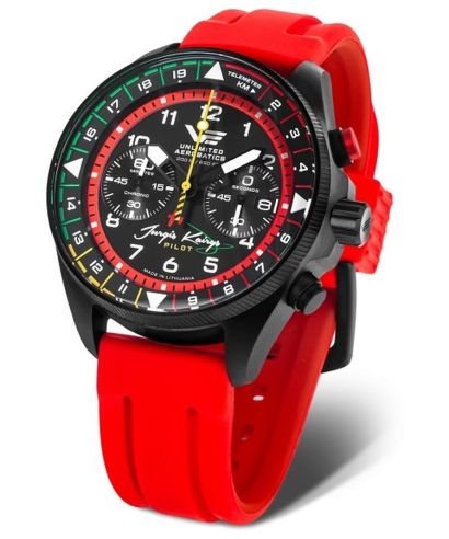 Zegarek męski Vostok Europe Jurgis Kairys Unlimited Aerobatics Chronograph Limited Edition SET