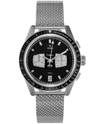 Zegarek męski Yema Rallygraf Reverse Panda II Chronograph