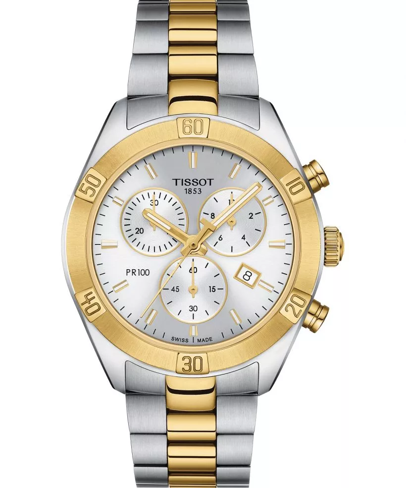 Zegarek damski Tissot PR 100 Sport Chic Chronograph