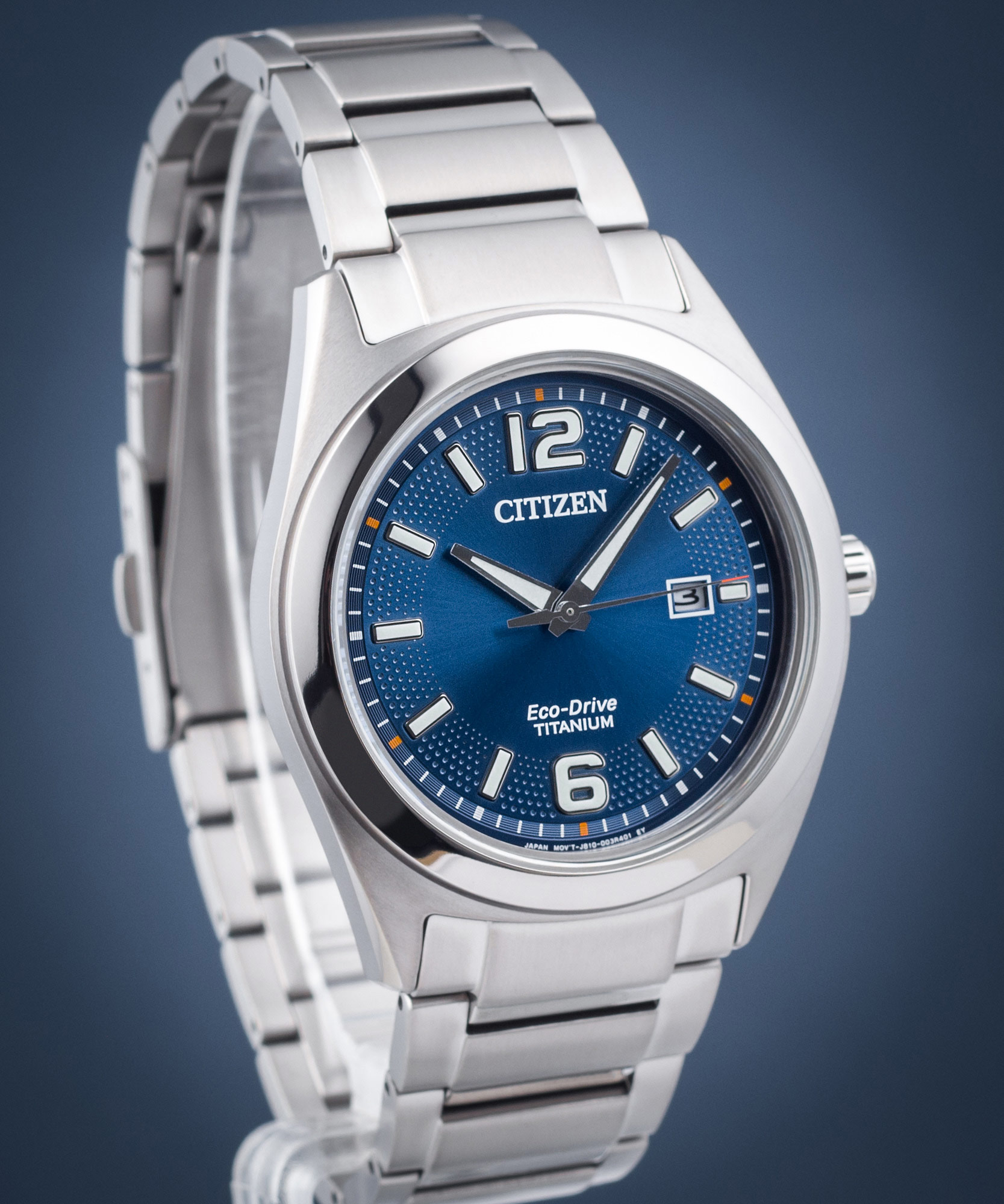 Citizen Orologio Uomo Solo Tempo in Titanio AW1640-83A - L'Orologiaio