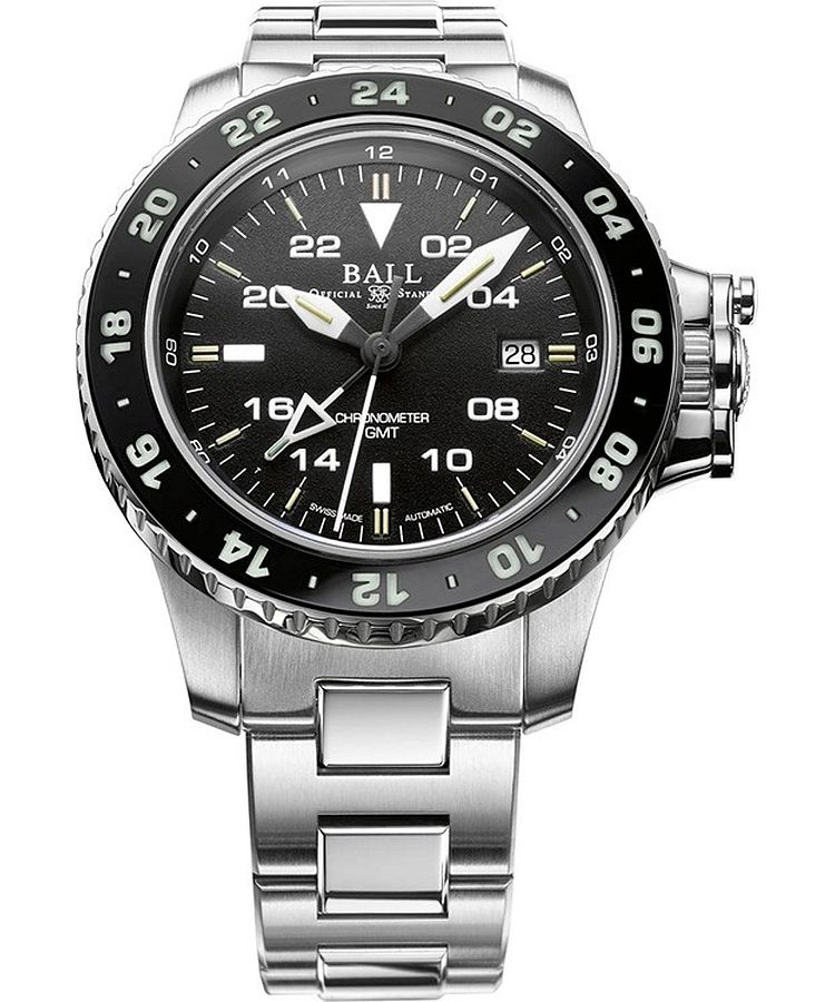 Ball DG2018C-SCJ-BK - Zegarek Engineer Hydrocarbon AeroGMT II ...