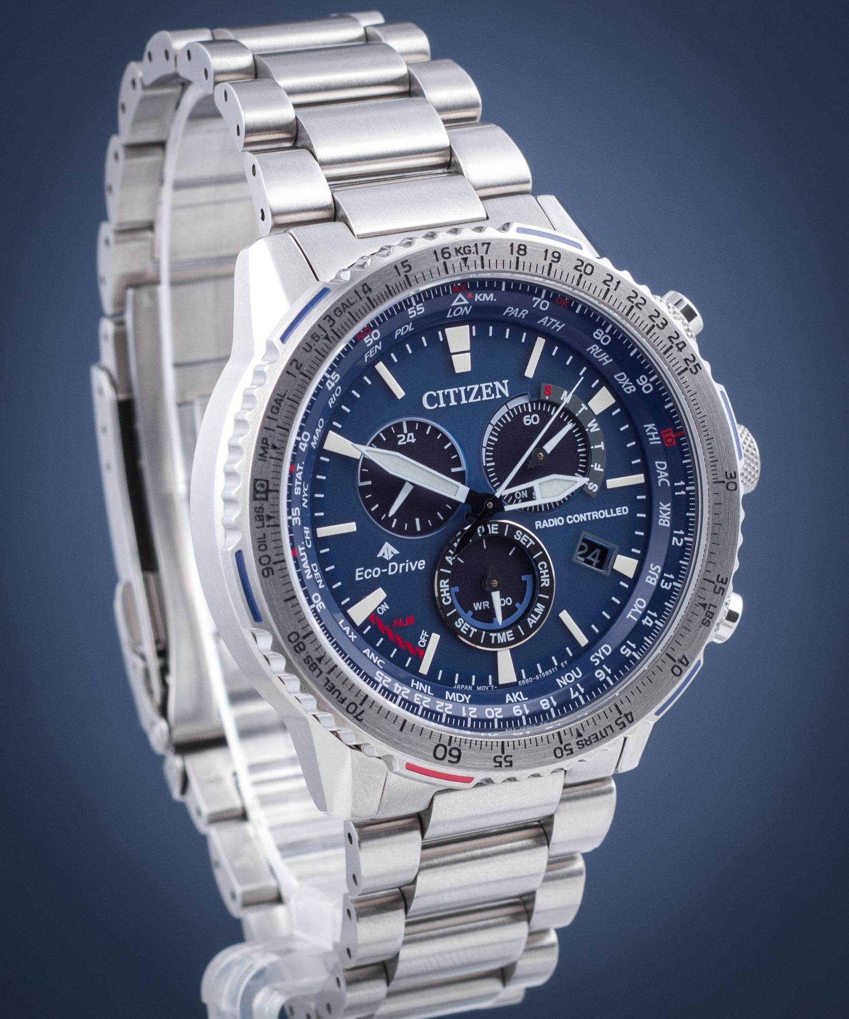 Citizen CB5000-50L - Zegarek Eco-Drive Radio-Controlled • Zegarownia.pl