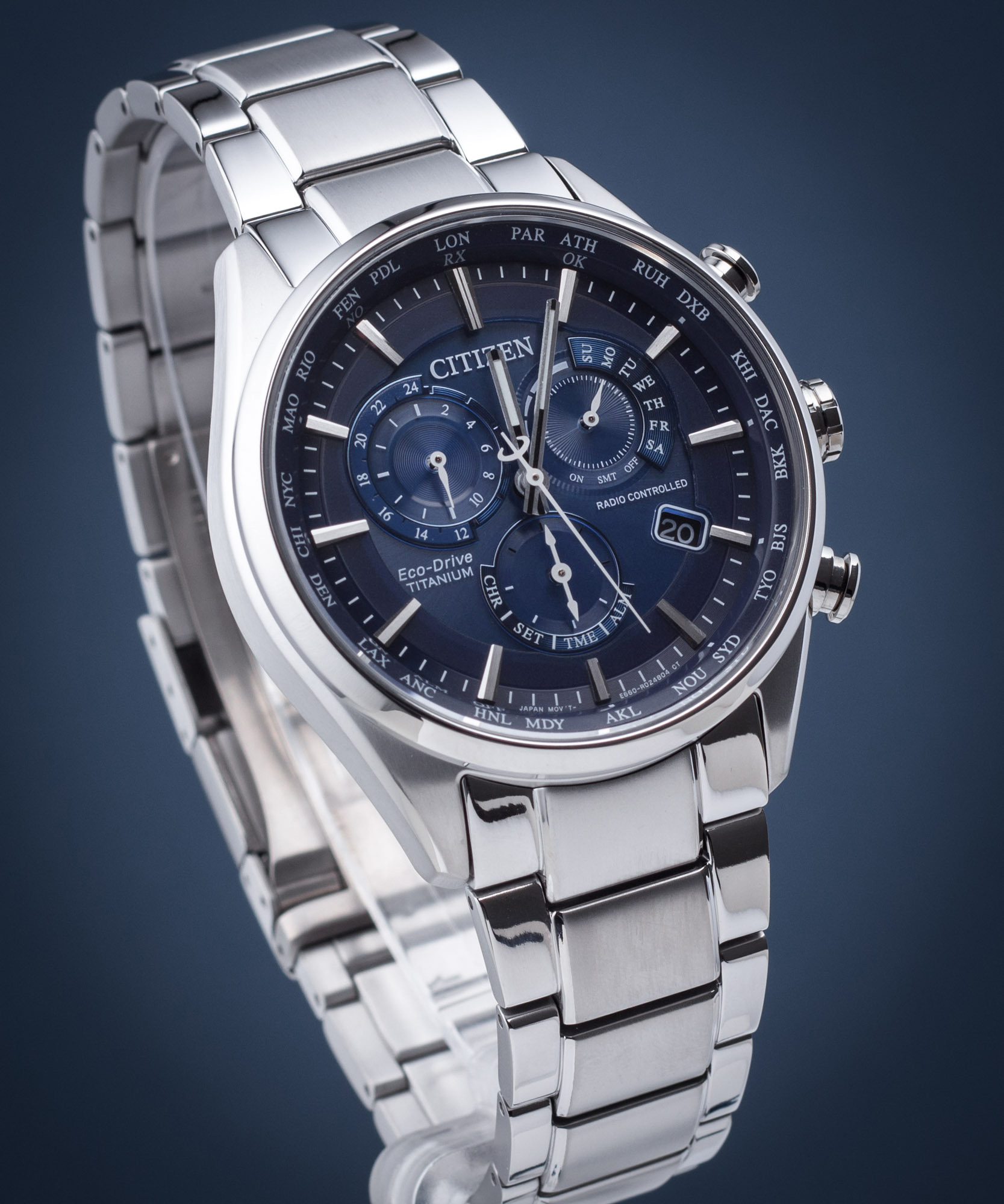Citizen CB5020-87L - zegarek Radio Controlled Super Titanium Perpetual  Calendar Eco-Drive • Zegarownia.pl