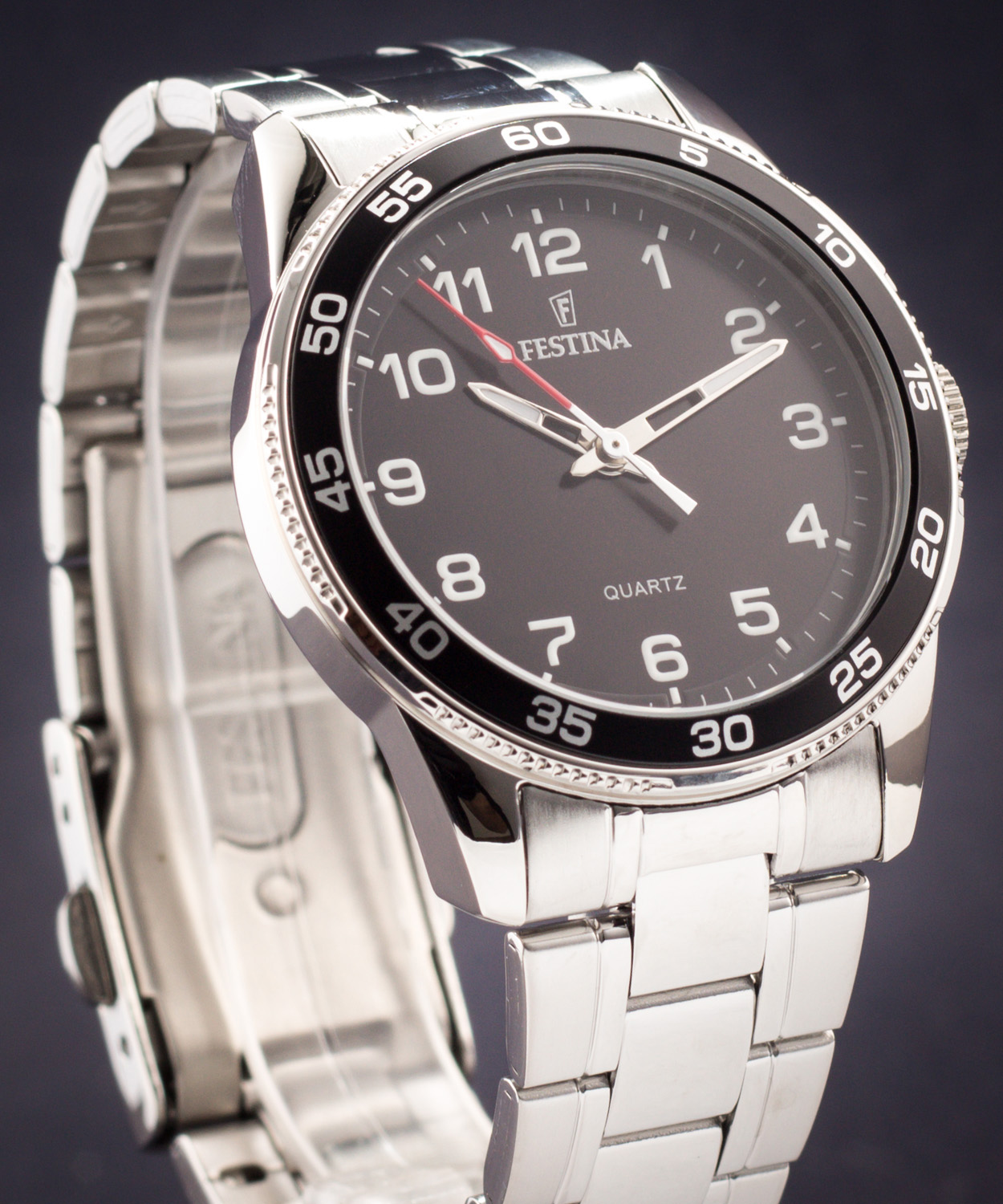 Festina Uomo Orologio F16905/1 - Acciaio Inox, Quadrante Bianco, Quarzo - 6