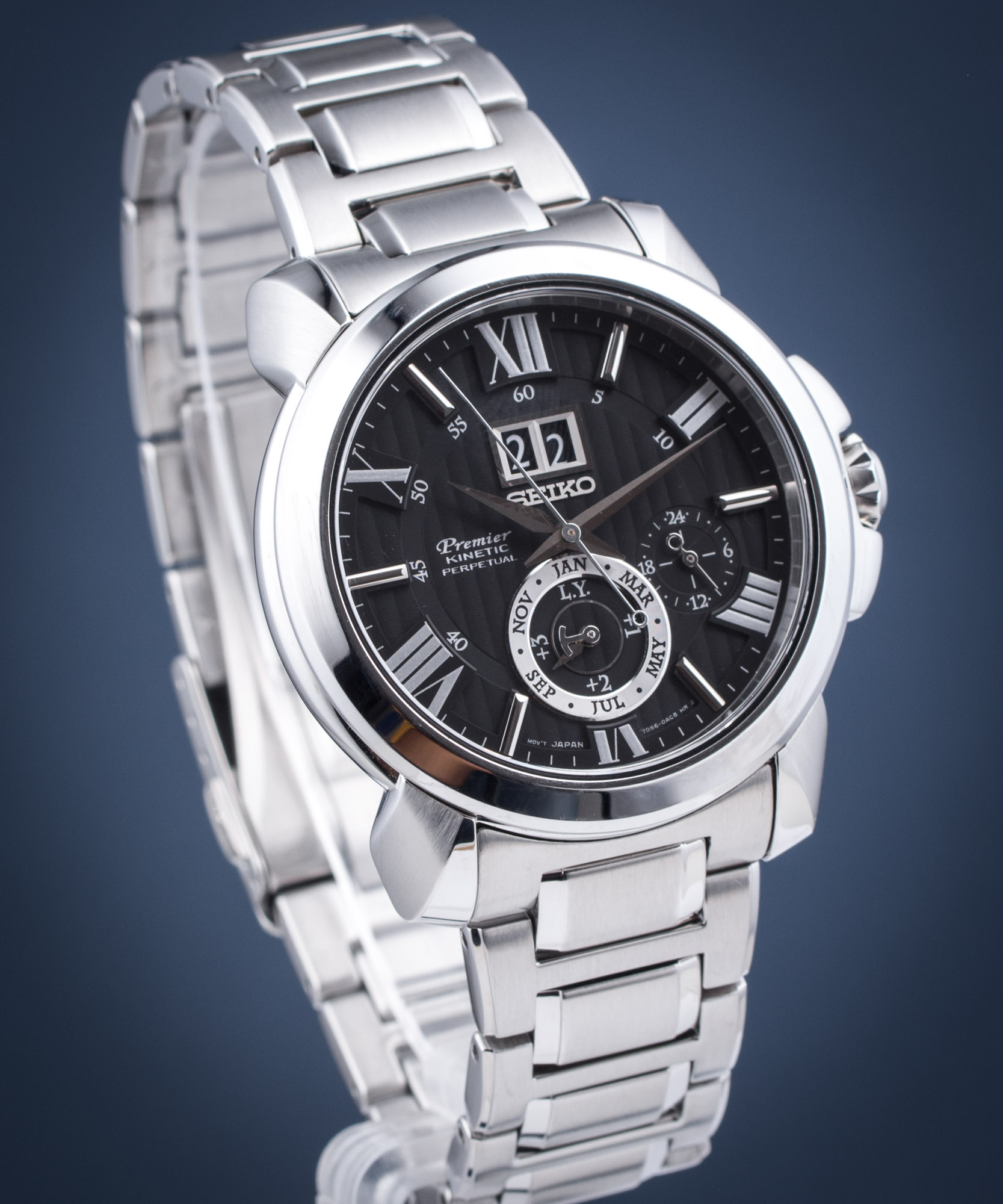 Seiko SNP141P1 - Zegarek Kinetic Pertpetual Zegarownia.pl