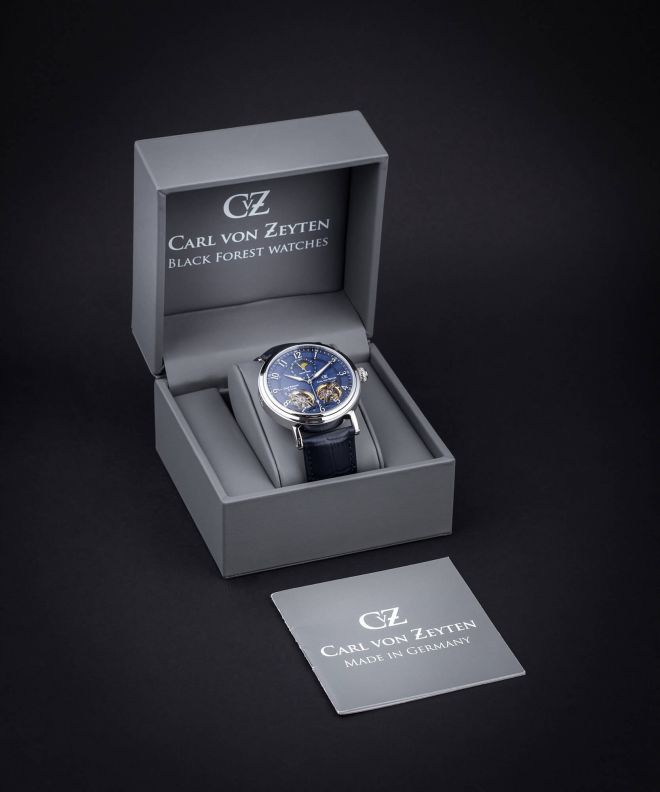 Zegarek męski Carl von Zeyten Black Forest Twin Balance Automatic
