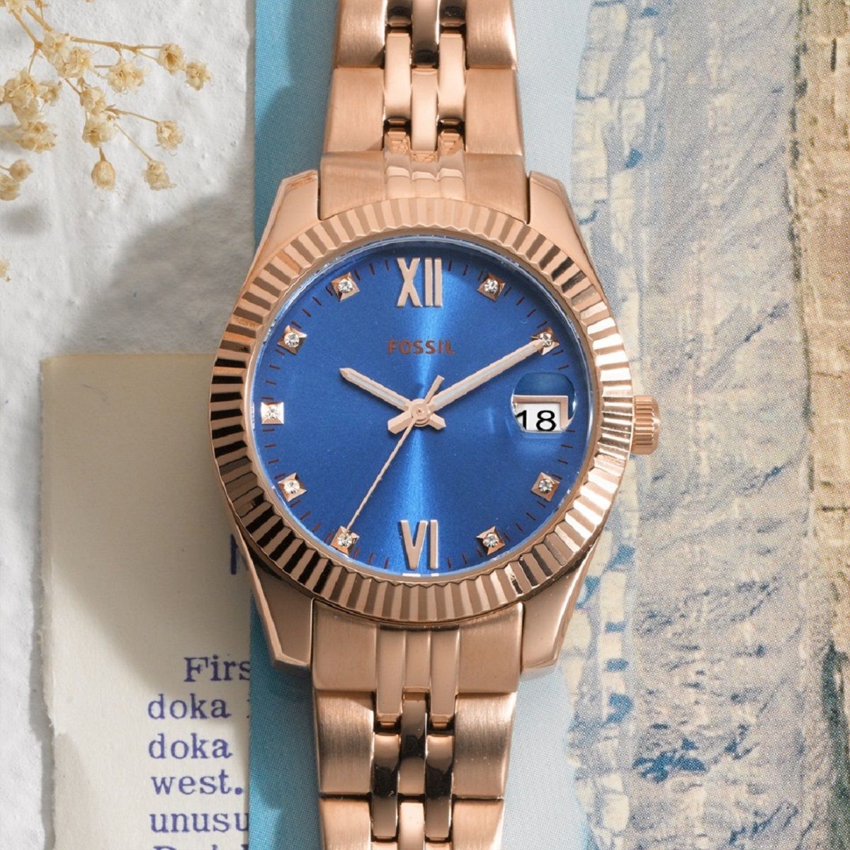 Zegarek damski Fossil Scarlette 					