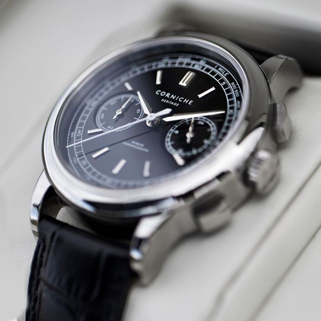 Zegarek męski Corniche Heritage Chronograph