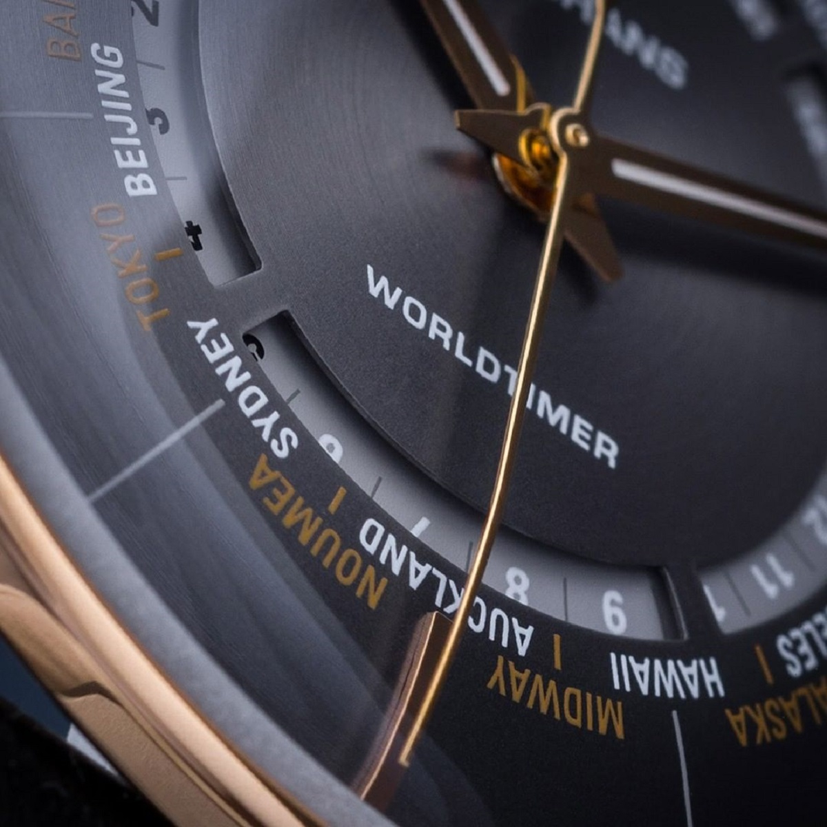 Zegarek męski Junghans Meister Worldtimer