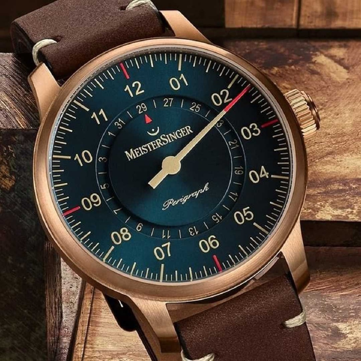 Zegarek męski MeisterSinger Perigraph Automatic