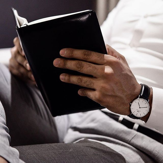 Zegarek męski Daniel Wellington Classic Reading Silver 40