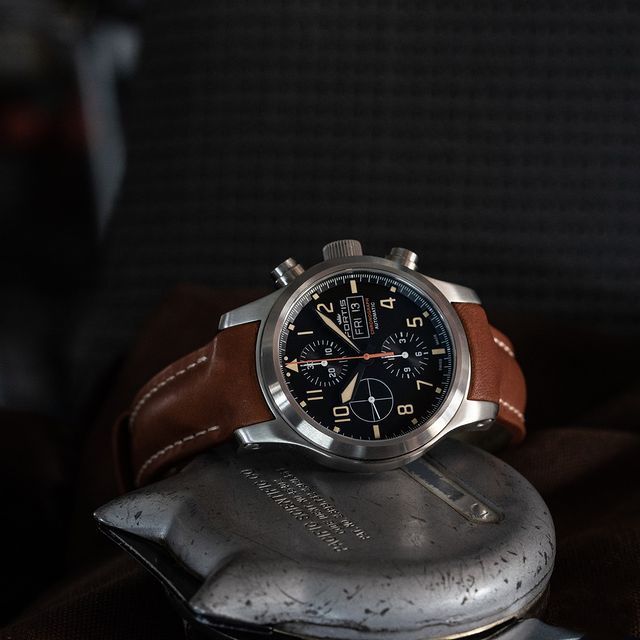 Zegarek męski Fortis Aeromaster Old Radium Chronograph