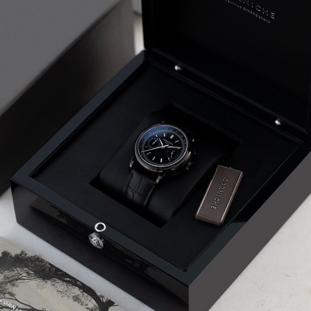 Zegarek męski Corniche Heritage Chronograph
