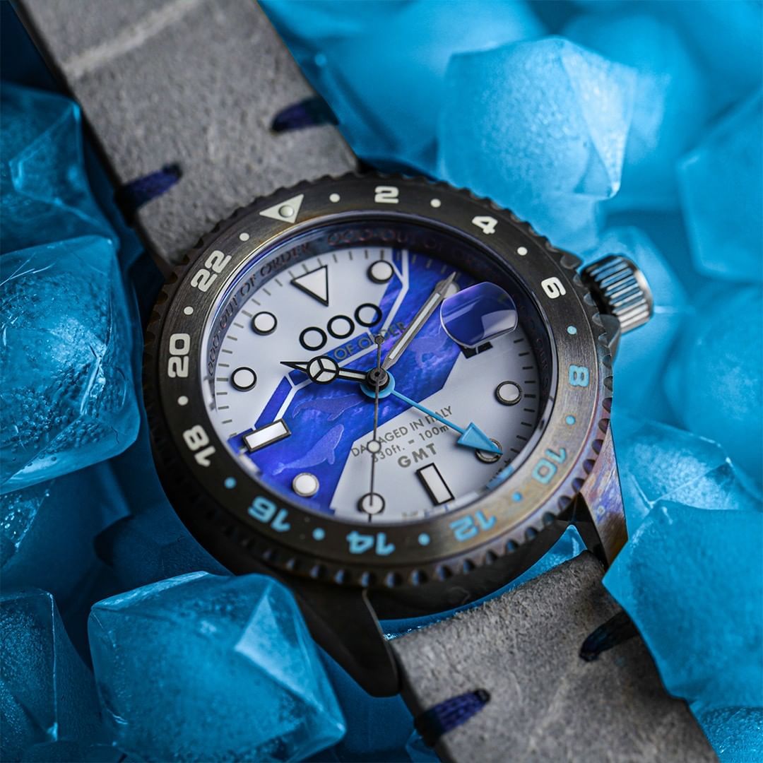 Zegarek męski Out Of Order Swiss GMT Juneau