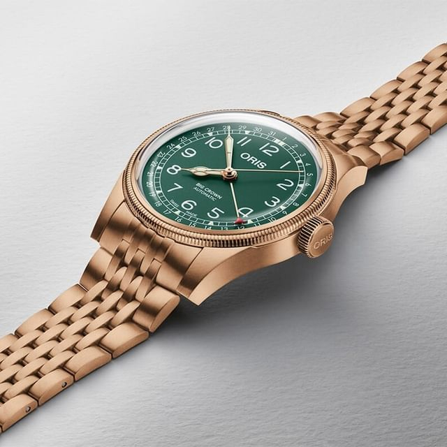 Zegarek męski Oris Big Crown Pointer Date Bronze