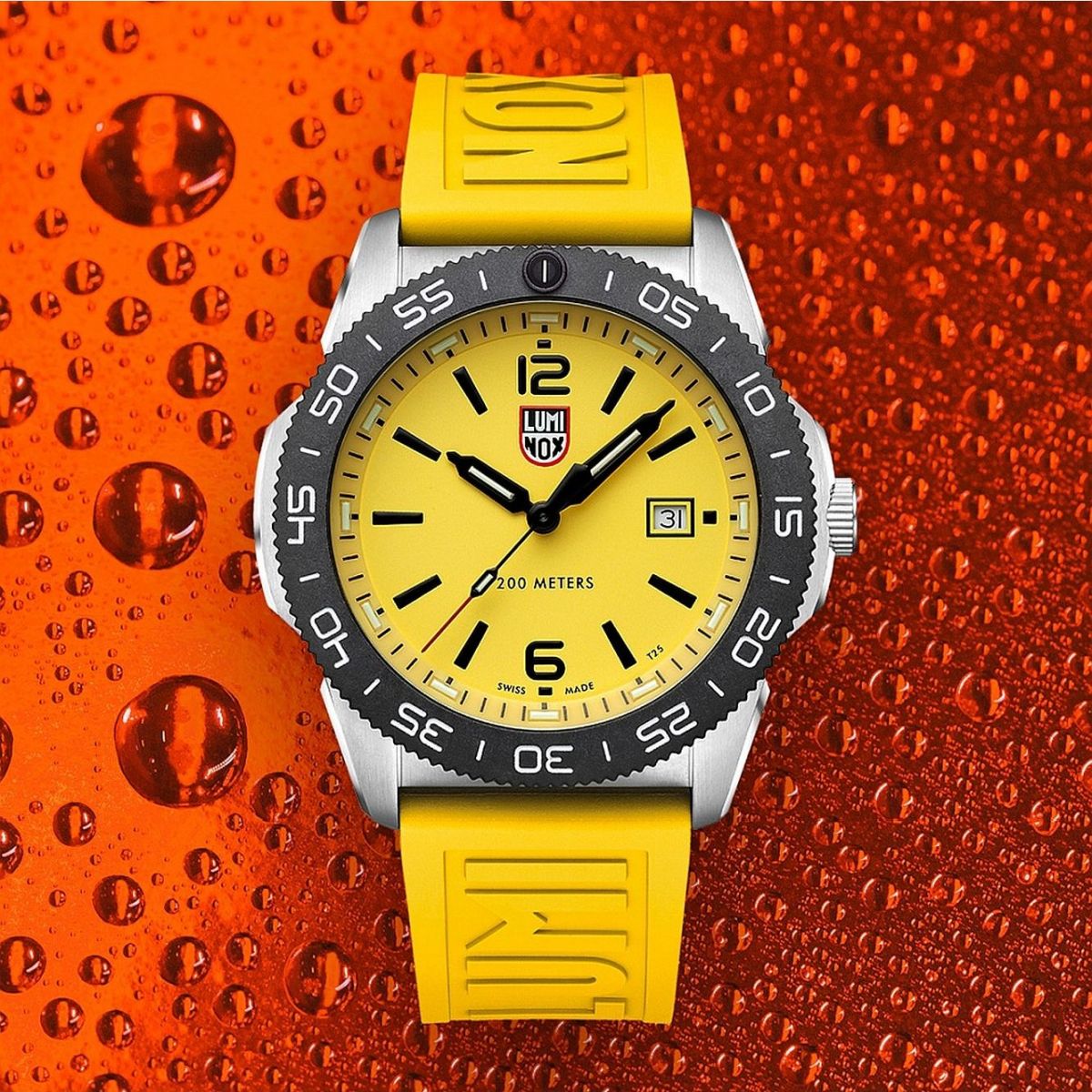 Zegarek męski Luminox Pacific Diver 3120 Series Fanta