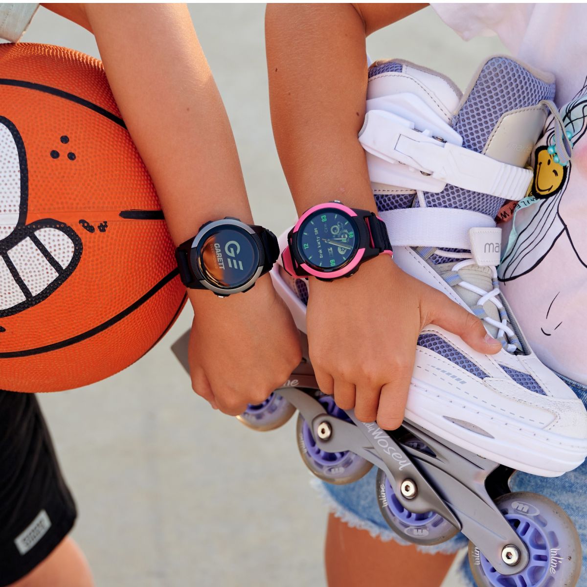 Smartwatch dziecięcy Garett Kids Essa 4G Różowy