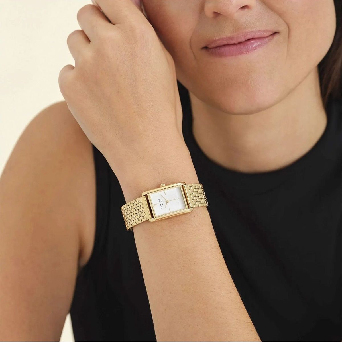 Zegarek damski Rosefield Heirloom Gold