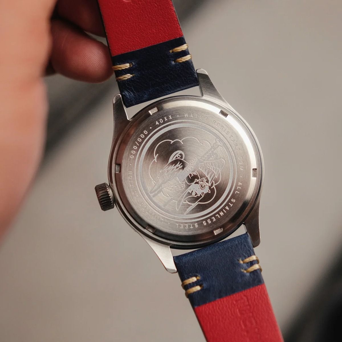 Zegarek męski AVI-8 Flyboy Tuskegee Airmen Limited Edition SET