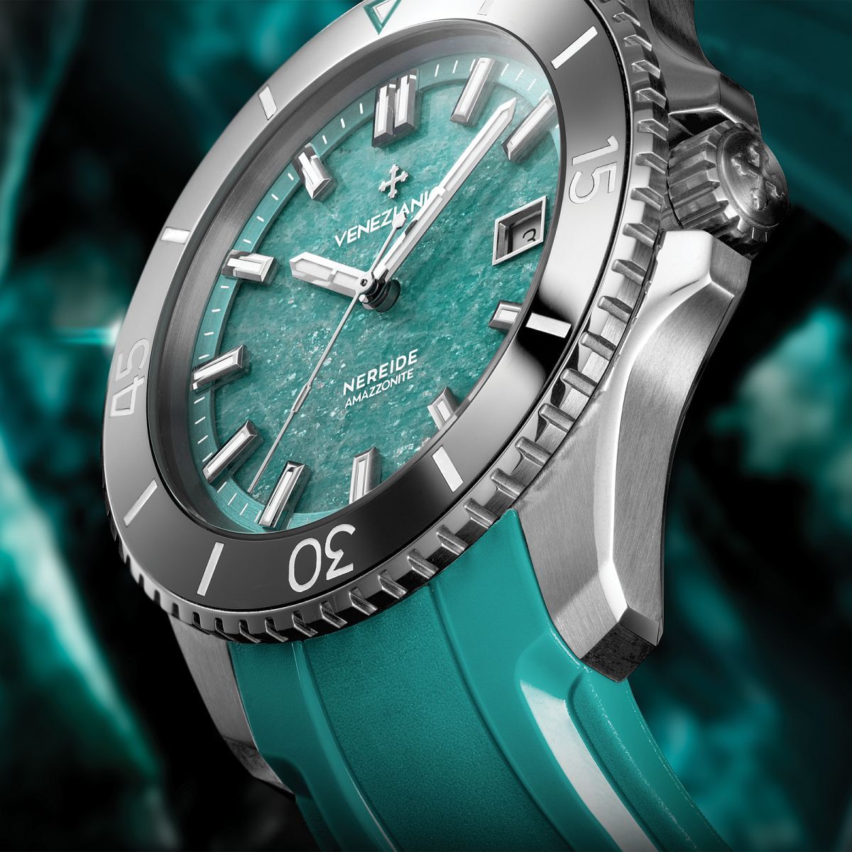 Zegarek męski Venezianico Nereide Amazzonite Limited Edition