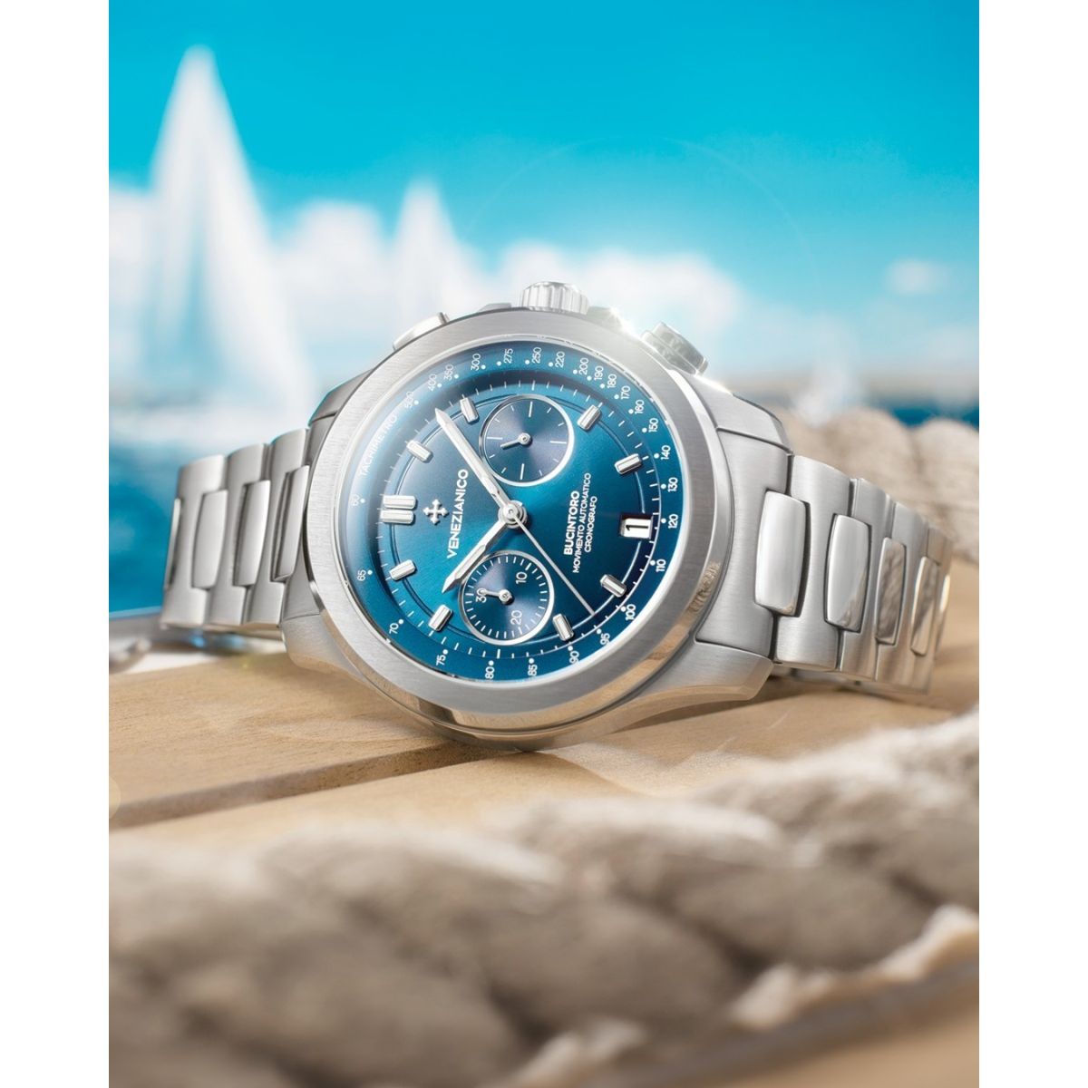 Zegarek męski Venezianico Bucintoro 40 Movimento Automatico Cronografo Limited Edition