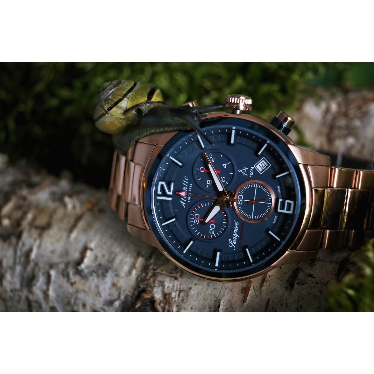 Zegarek męski Atlantic Seasport Chronograph