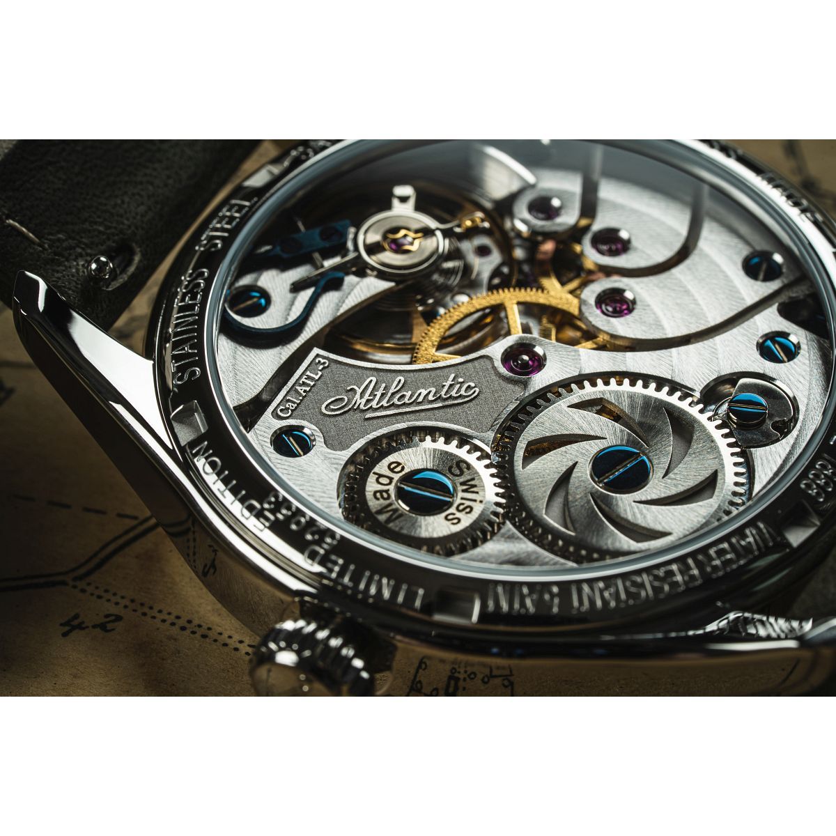 Zegarek męski Atlantic Worldmaster 135 Year Anniversary Limited Edition Manufacture SET