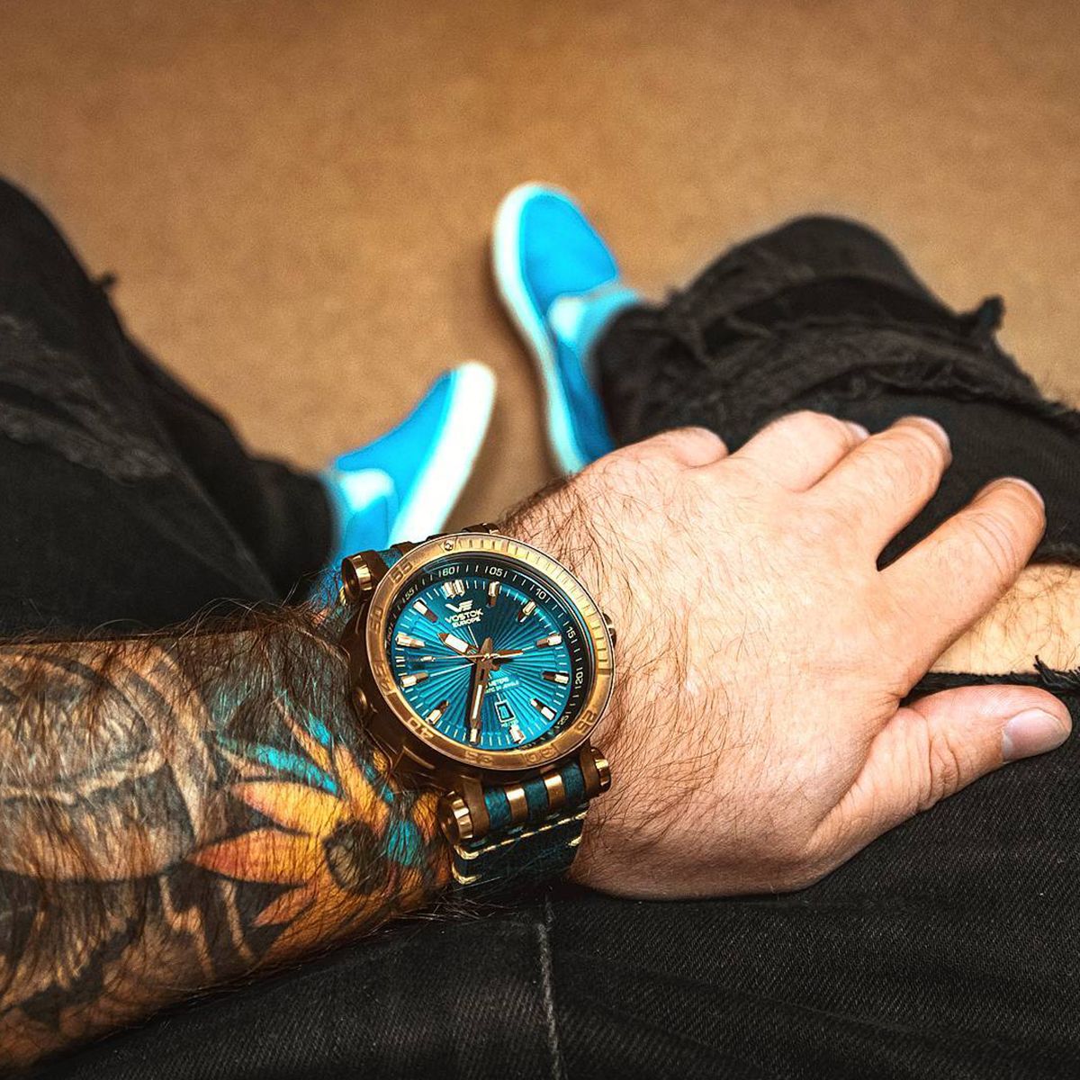 Zegarek męski Vostok Energia Rocket Bronze Automatic Limited Edition