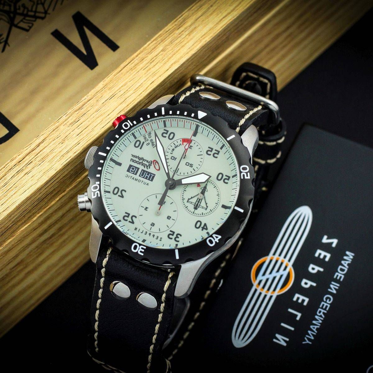 Zegarek męski Zeppelin Eurofighter Automatic Chronograph Limited Edition