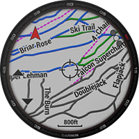 Mapy topograficzne i narciarskie