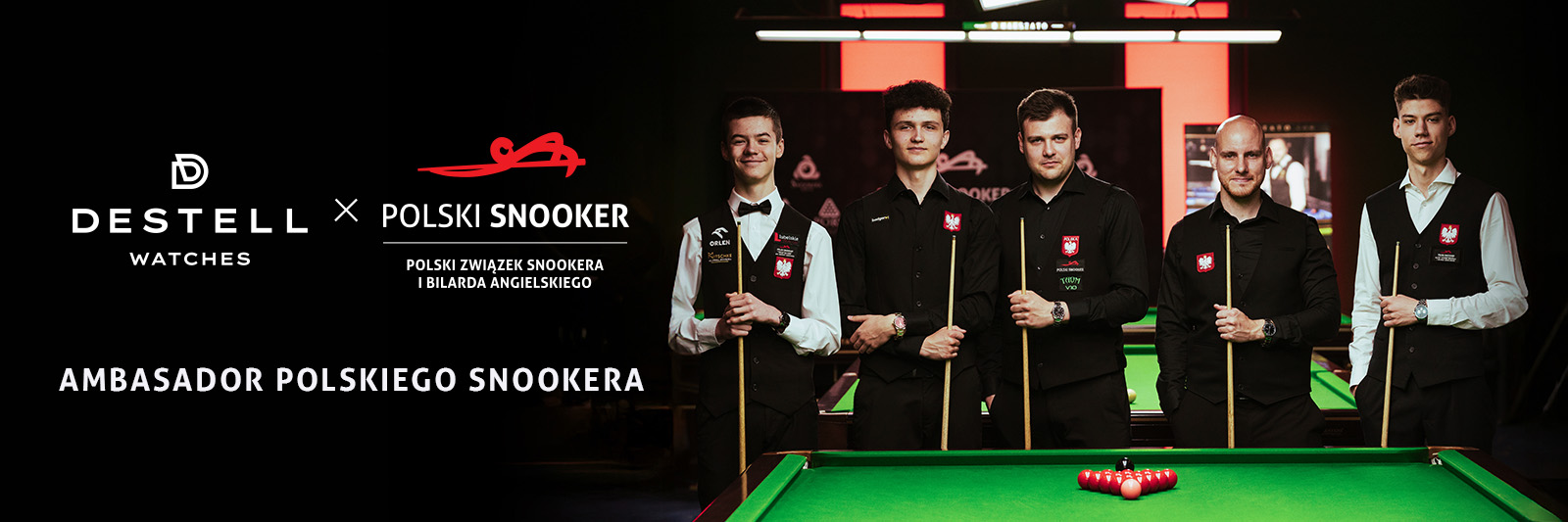 zegarek DESTELL Polski Snooker Limited Edition