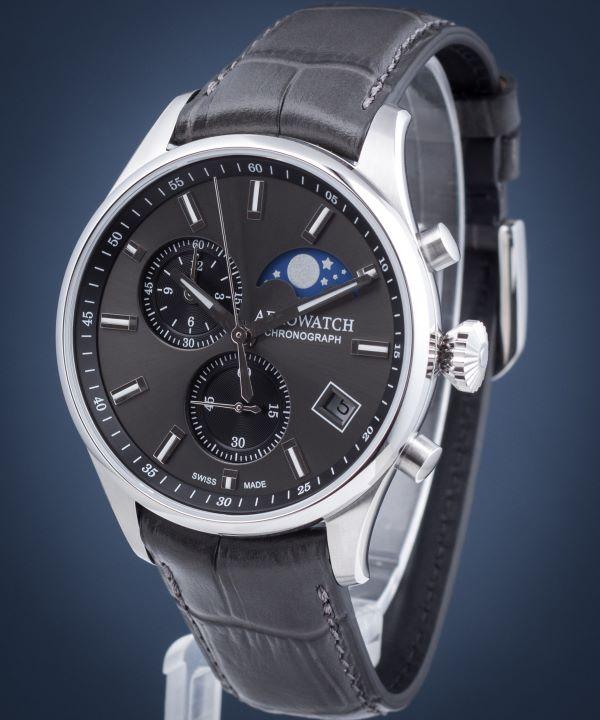 Zegarek męski Aerowatch Les Grandes Classiques Moon Phase