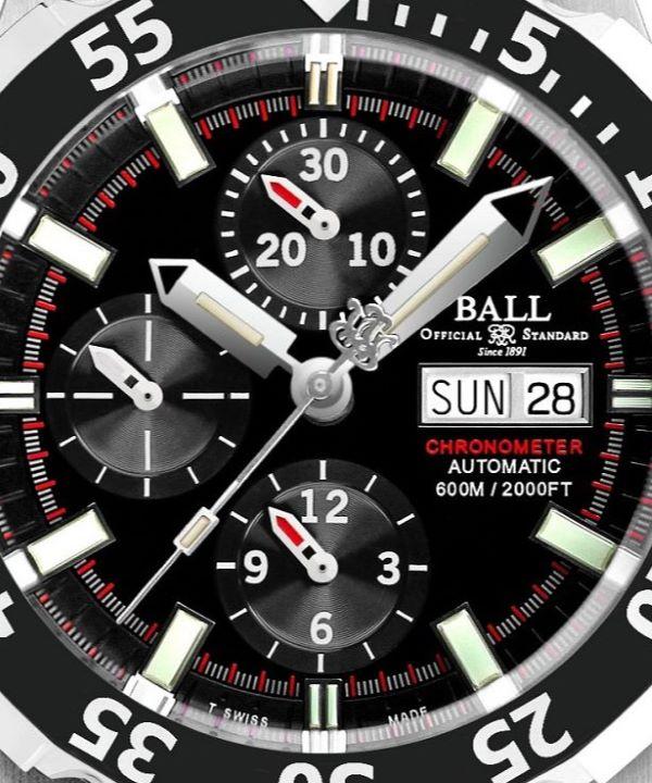 Ball Engineer Hydrocarbon NEDU Chronometer Automatic Titanium Chronograph