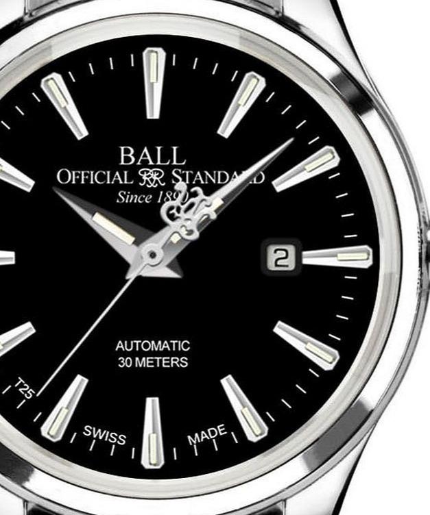 Zegarek damski Ball Trainmaster Eternity Ladies Automatic zbliżenie