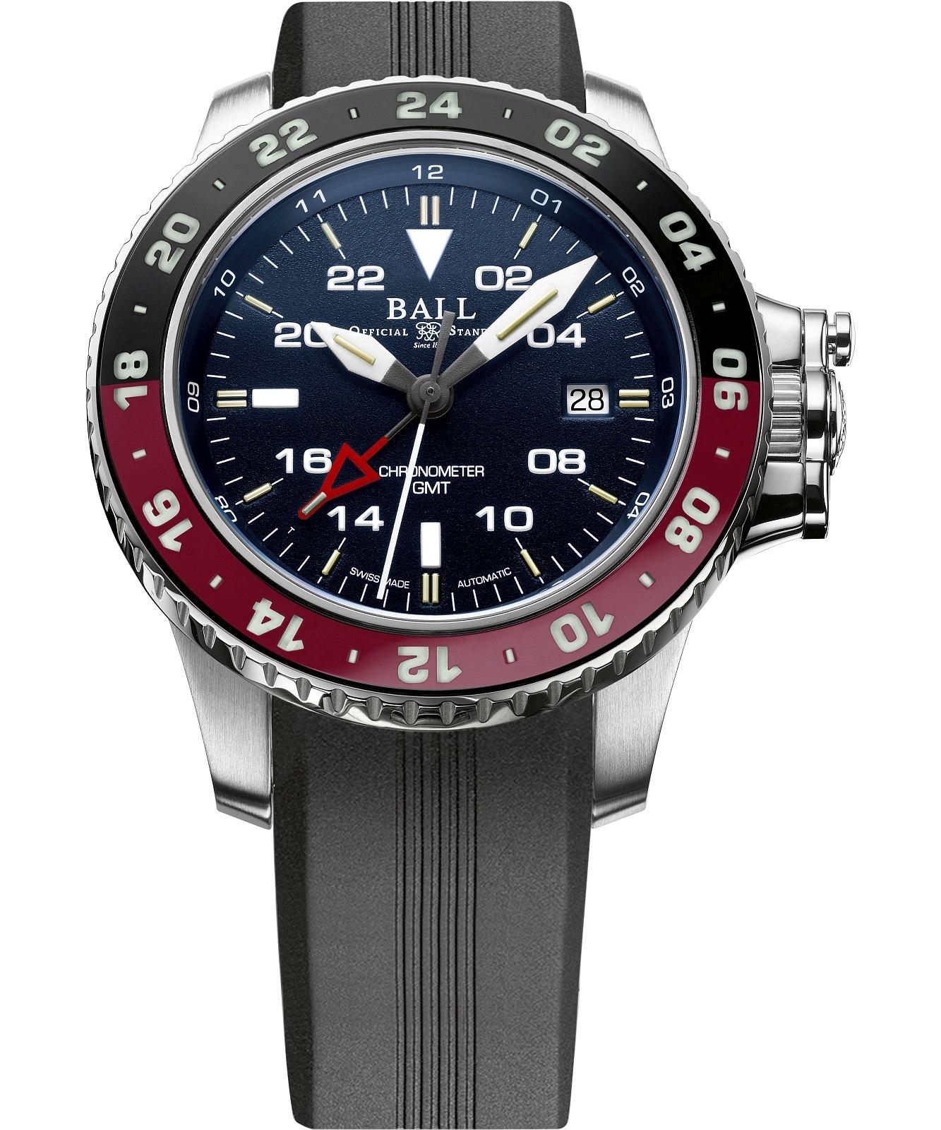 Zegarek męski Ball Engineer Hydrocarbon AeroGMT II Automatic Chronomete DG2018C-P3C-BE