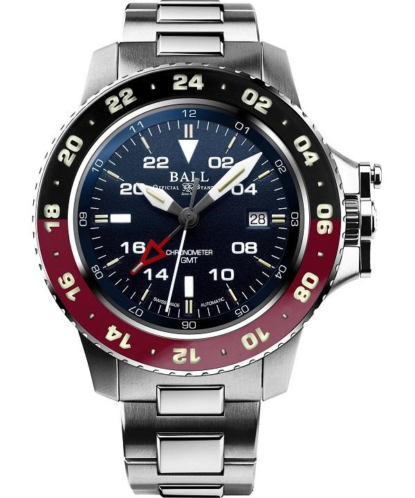 Zegarek męski Ball Engineer Hydrocarbon AeroGMT II Automatic Chronometer DG2018C-S3C-BE
