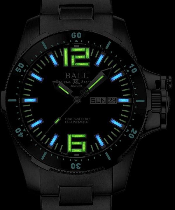 Zegarek męski Ball Engineer Hydrocarbon Airborne II Chronometer Limited Edition podświetlenie tytem