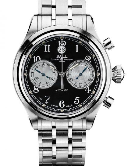 Zegarek męski Ball Trainmaster Cannonball Automatic Valjoux Chronograph
