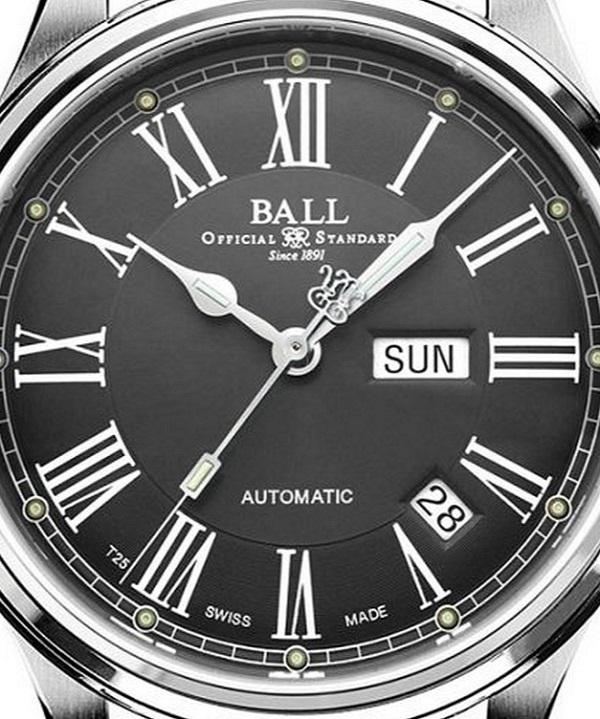 Zegarek męski Ball Trainmaster Roman Automatic