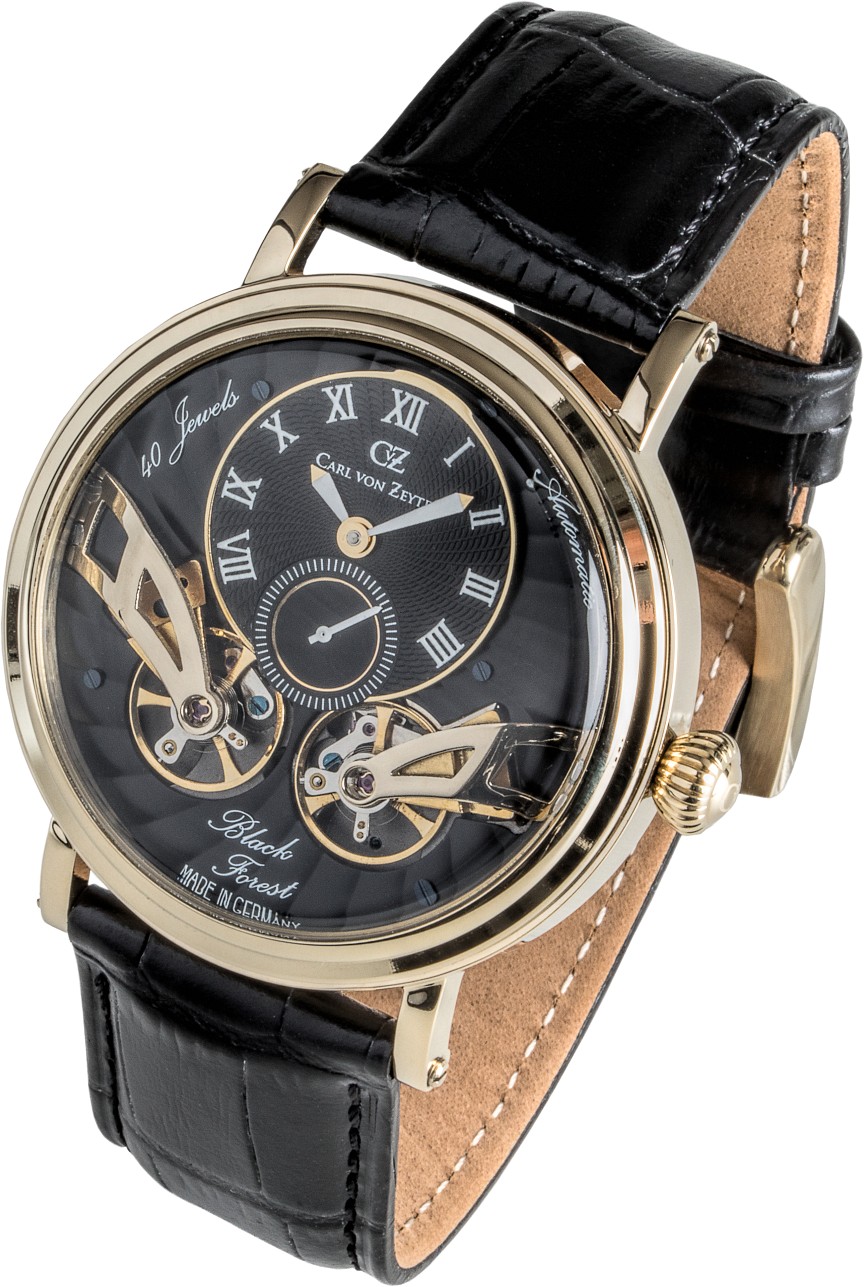 von Carl von Zeyten Watch Made in Germany Automatic Double Balance CvZ0017SGYS I