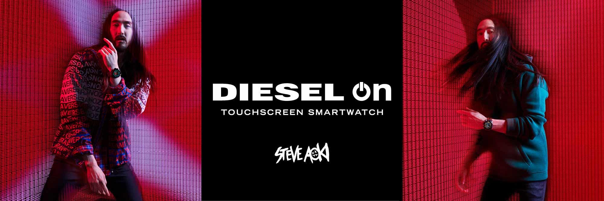 Diesel ON Steve Aoki