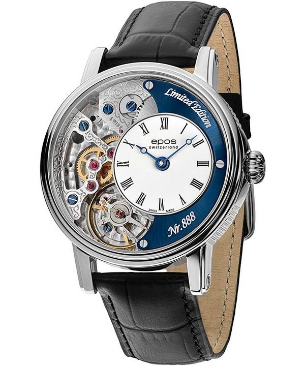 Zegarek męski Epos Oeuvre d'Art Verso II Skeleton Limited Edition