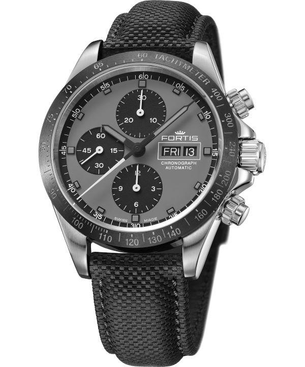 Zegarek męski Fortis Stratoliner Ceramic All Black Limited Edition
