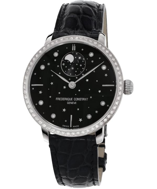 Zegarek damski Frederique Constant Moonphase Stars Manufacture Automatic FC-701BSD3SD6