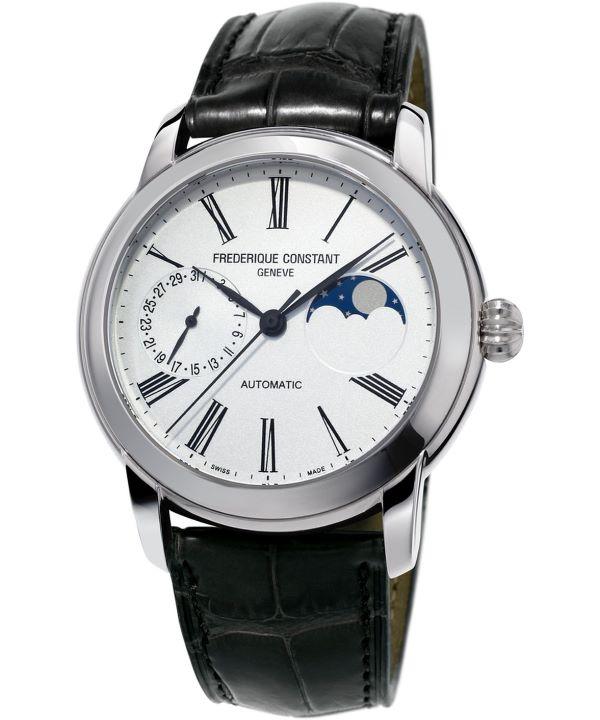 Zegarek męski Frederique Constant Classic Moonphase Manufacture FC-712MS4H6