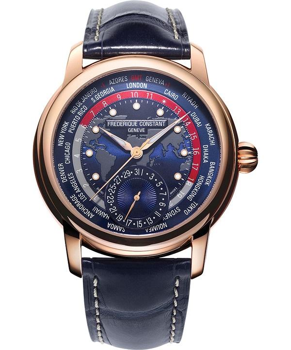 Zegarek męski Frederique Constant Worldtimer Manufacture