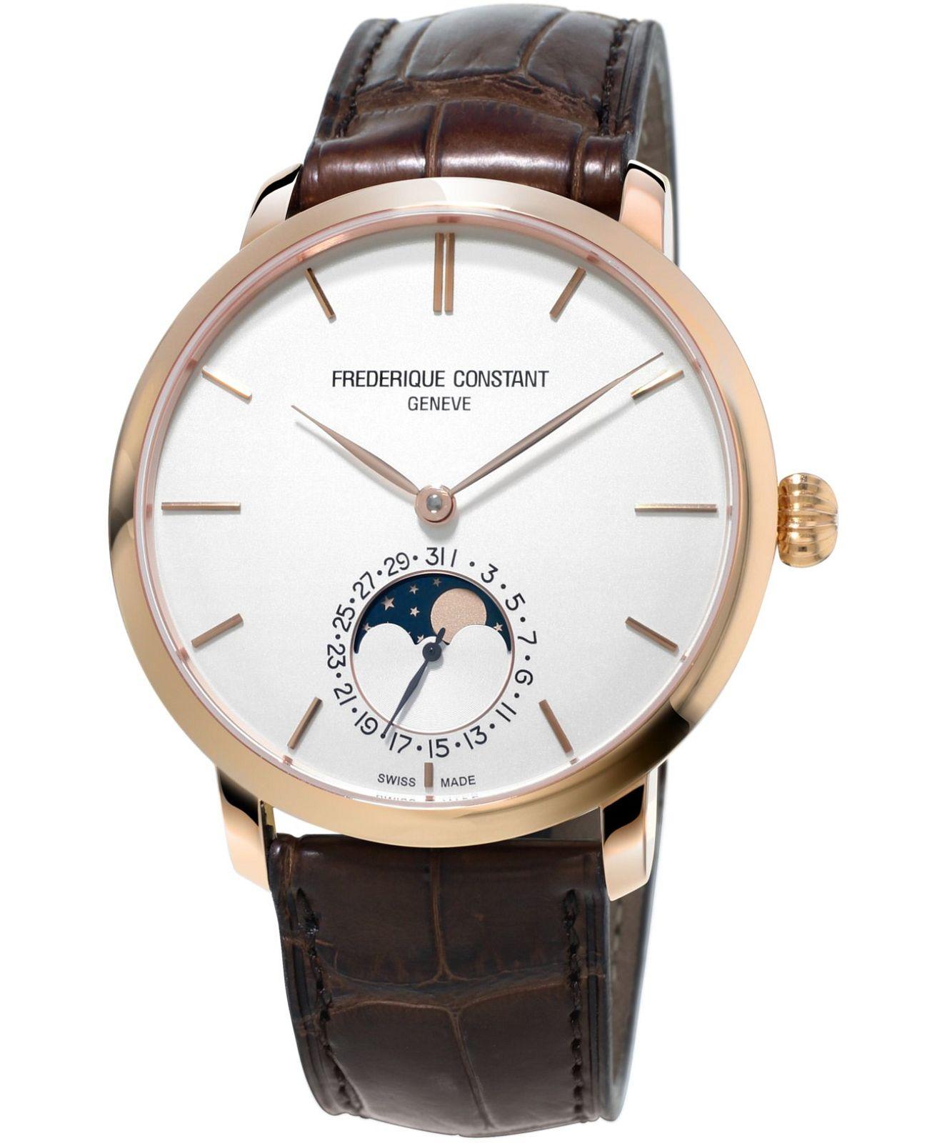 Zegarek męski Frederique Constant Manufacture Slimline Moonphase Automatic