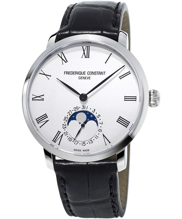 Zegarek męski Frederique Constant Slimline Moonphase Manufacture Automatic FC-705WR4S6